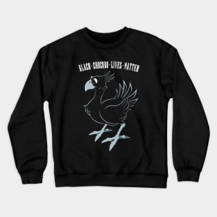 Black Chocobo Crewneck Sweatshirt